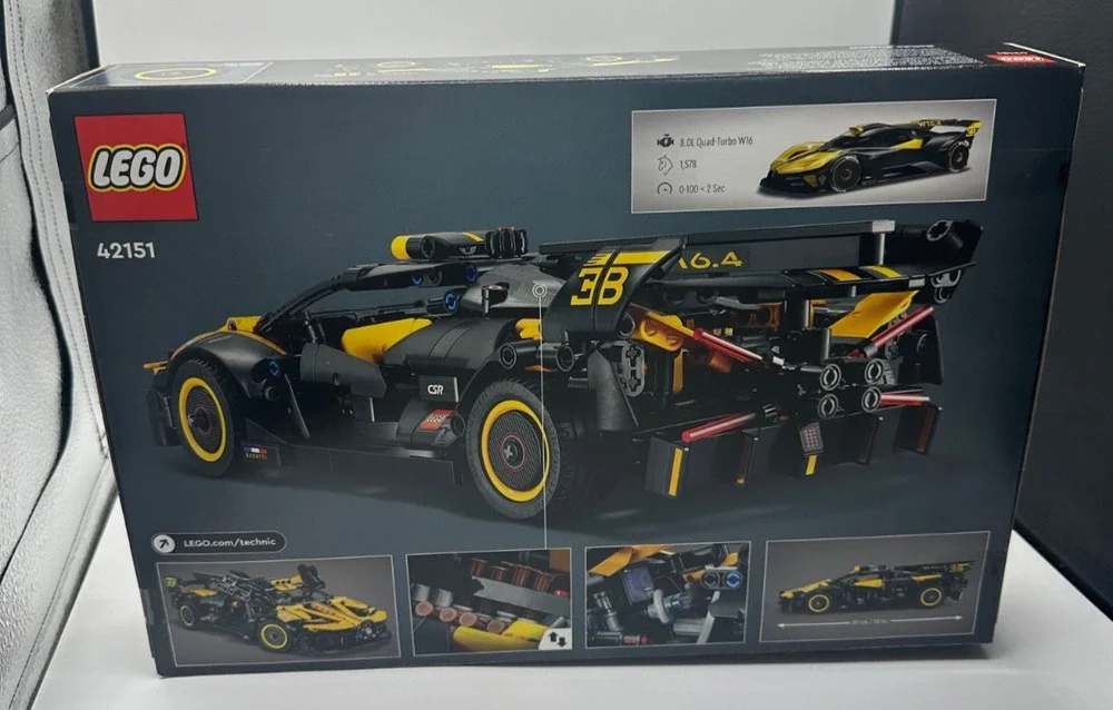 LEGO TECHNIC: Bugatti Bolide (42151) New & Unopened